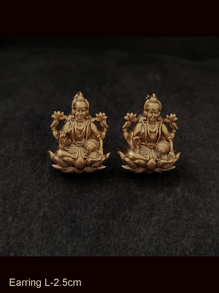 Goddess Lakshmi Earrings Jewelry 2024 | favors.com