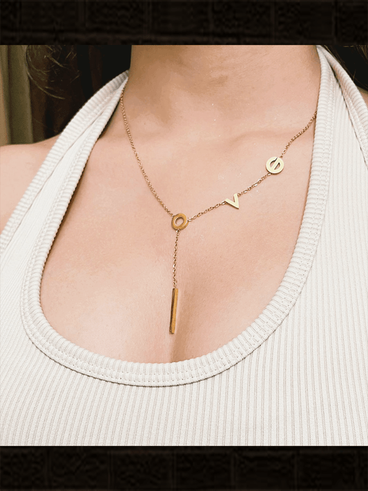 L-O-V-E chain - Odara Jewellery