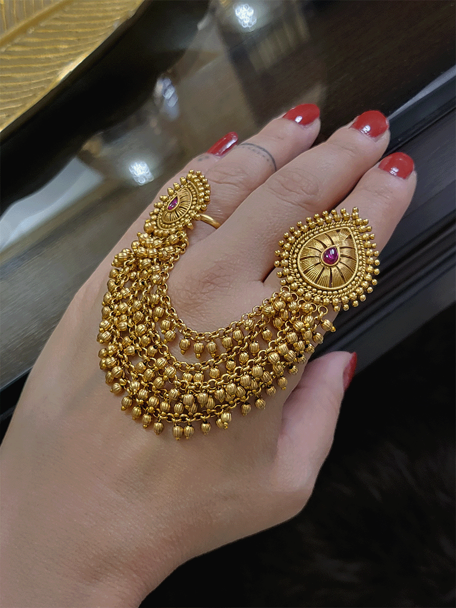 Alhana Ring | Sheetal Zaveri by Vithaldas